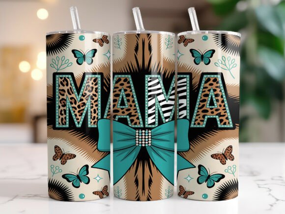 20oz Western Mama Turquoise Tumbler Wrap Review