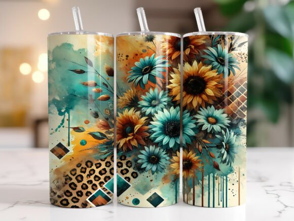 Boho Western Floral Tumbler Wrap Review for Embroidery Projects