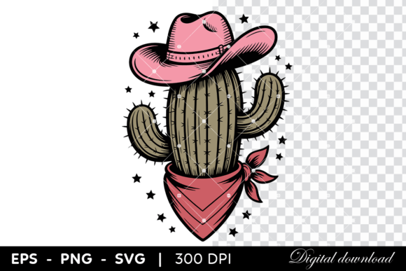 Cowboy Cactus with Pink Hat and Bandana Review