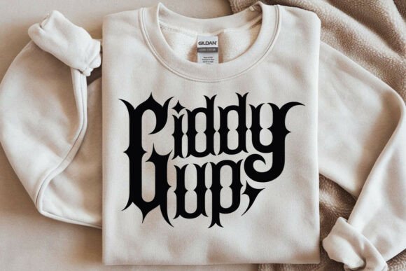 Giddy Up - A Western Font with a Country Flair