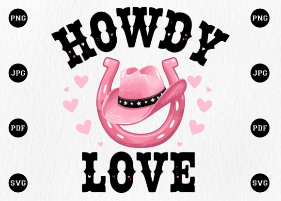 Howdy Love Western Valentine PNG T Shirt Review