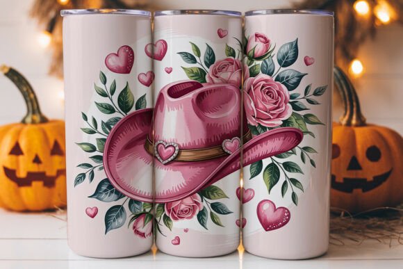 Pink Cowboy Hat Tumbler Wrap Review for Real Projects